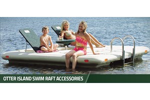 Otter Island Swim Raft Accessories